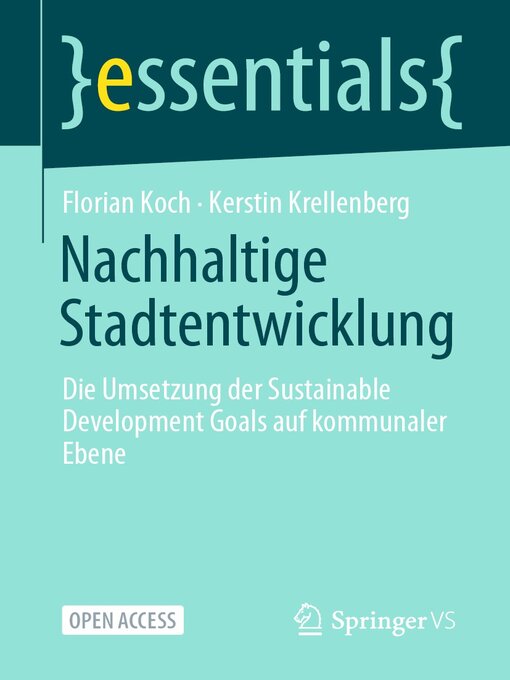 Title details for Nachhaltige Stadtentwicklung by Florian Koch - Wait list